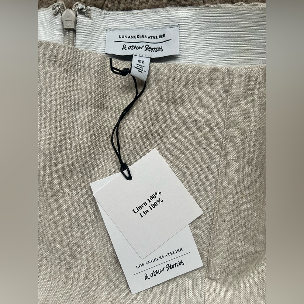 NWT & Other Stories Linen Skirt (And Other Stories)